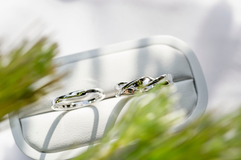 扭转对戒 - 对戒 - 纯银 银色