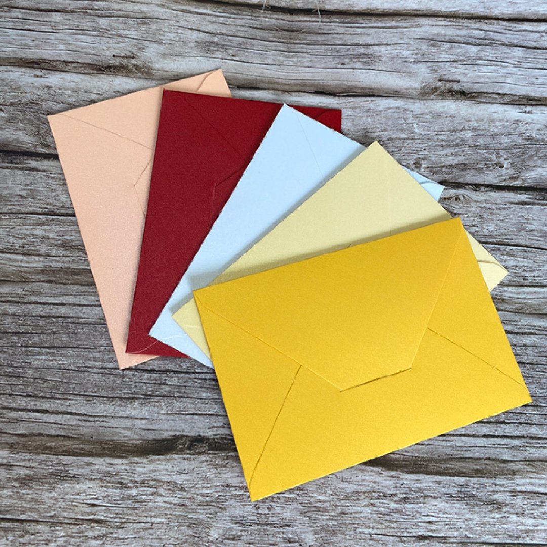 卡片喜帖信封   珠光信封  50入 (11x 16CM) - 信封/信纸 - 纸 