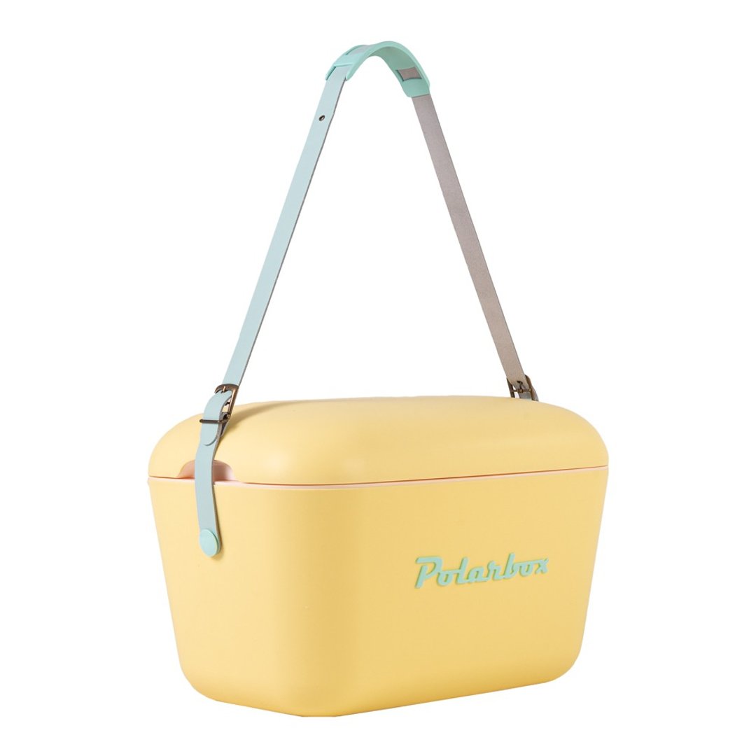 西班牙 Polarbox 20L流行时尚露营野餐保冰盒-马德里起司黄 - 露营用品 - 塑料 黄色