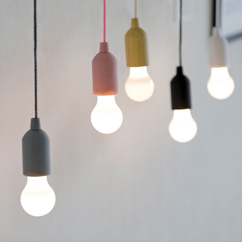 波利LED拉拉灯 布置 气氛 礼物 露营 夜灯装饰 居家挂灯 - 灯具/灯饰 - 树脂 多色