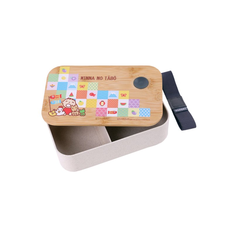 环保便当盒 MINNA NO TABO 大口仔 - Pattern - 便当盒/饭盒 - 环保材料 