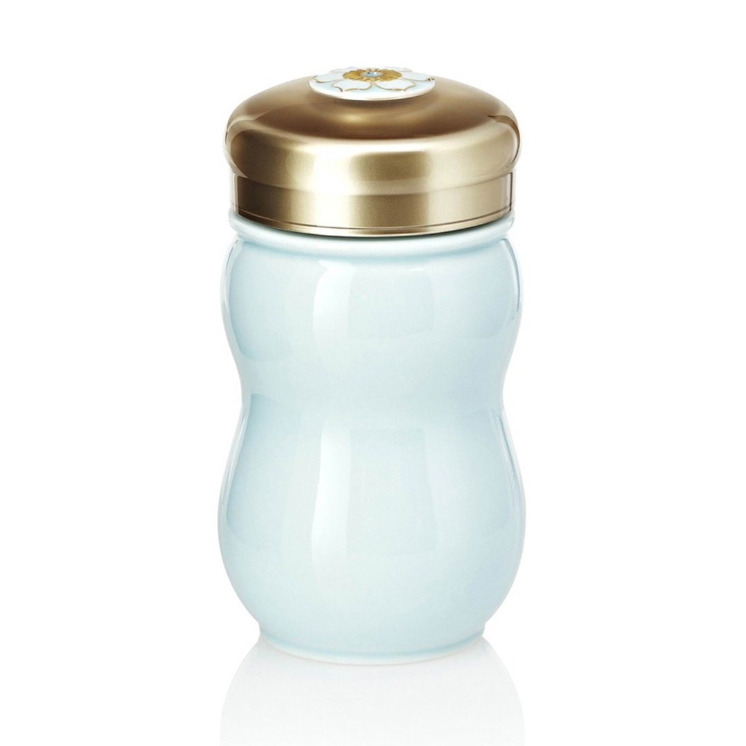 吉星福气随身杯 / 单层 / 水晶 / 浅水蓝 280ml - 水瓶/水壶 - 瓷 蓝色