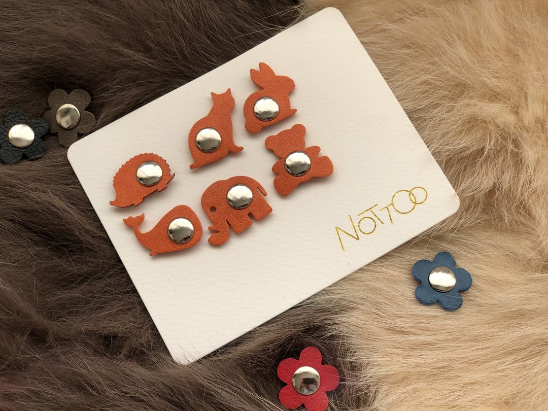 Dress-up-your-wallet Button Card 㕷钮卡_Zoo - 其他 - 人造皮革 
