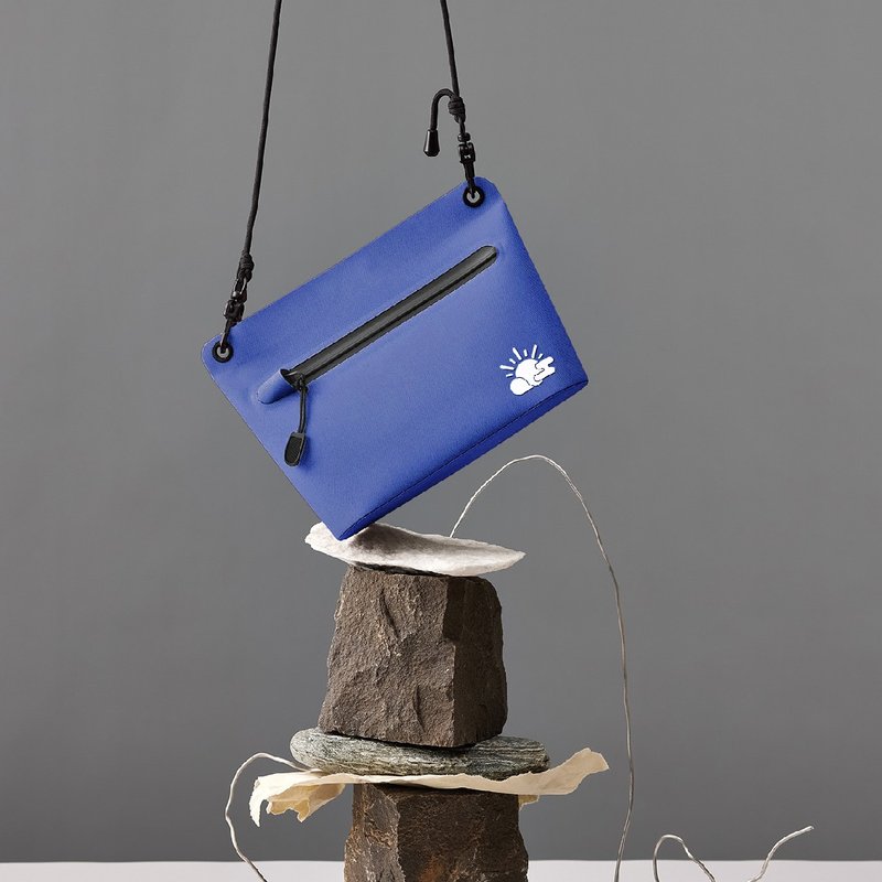 防水包-蓝色(手机袋/小包/侧背包/斜背包/随身包/旅行随身包) - 侧背包/斜挎包 - 防水材质 蓝色