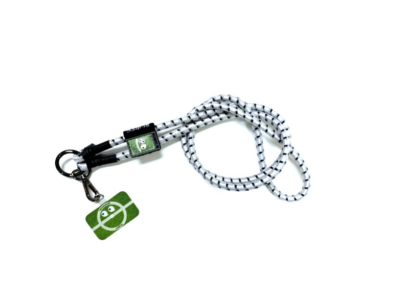 SCANFC NFC黑白色反光弹力可拆卸机能手机绳(开球怪物) - 手机配件 - 其他材质 