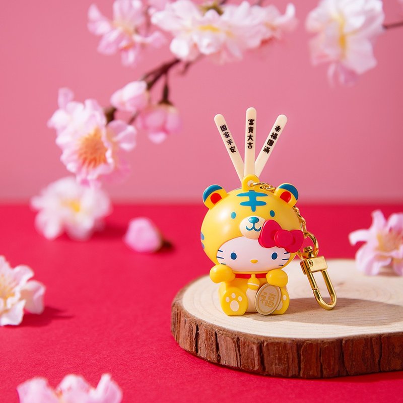 HELLO KITTY摇摇签筒造型悠游卡-虎来运转 - 造型悠游卡/交通卡 - 其他材质 橘色