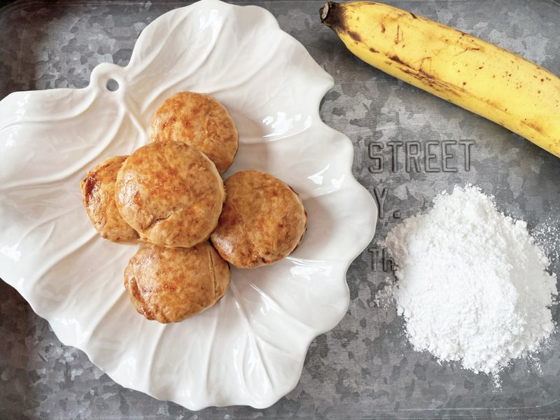 艾的小手 水果系列 司康 兰姆葡萄/蔓越莓/柳橙/柠檬/香蕉 - 蛋糕/甜点 - 新鲜食材 黑色