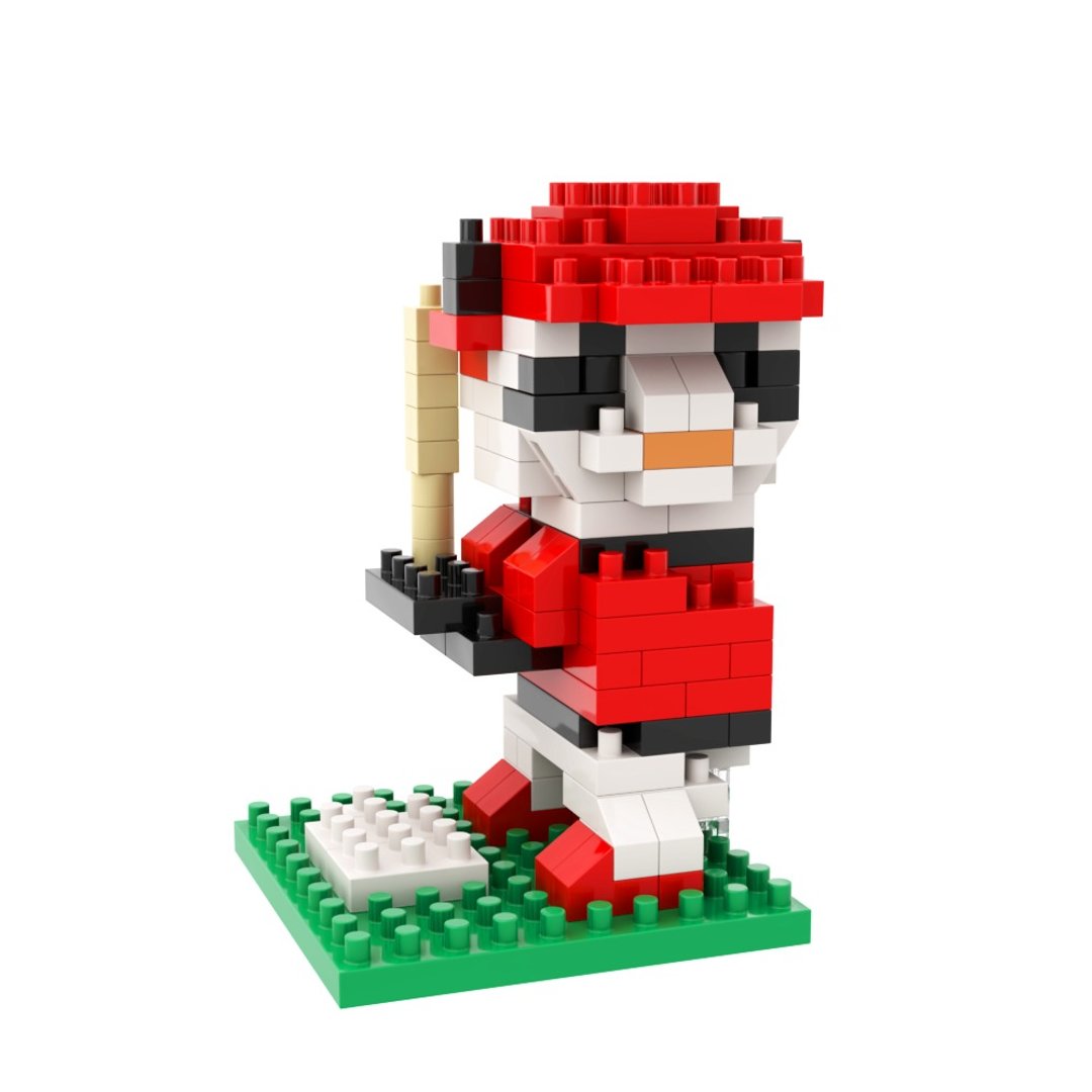 Archbrick 熊猫 - 棒球版 微积木 - 玩偶/公仔 - 塑料 多色