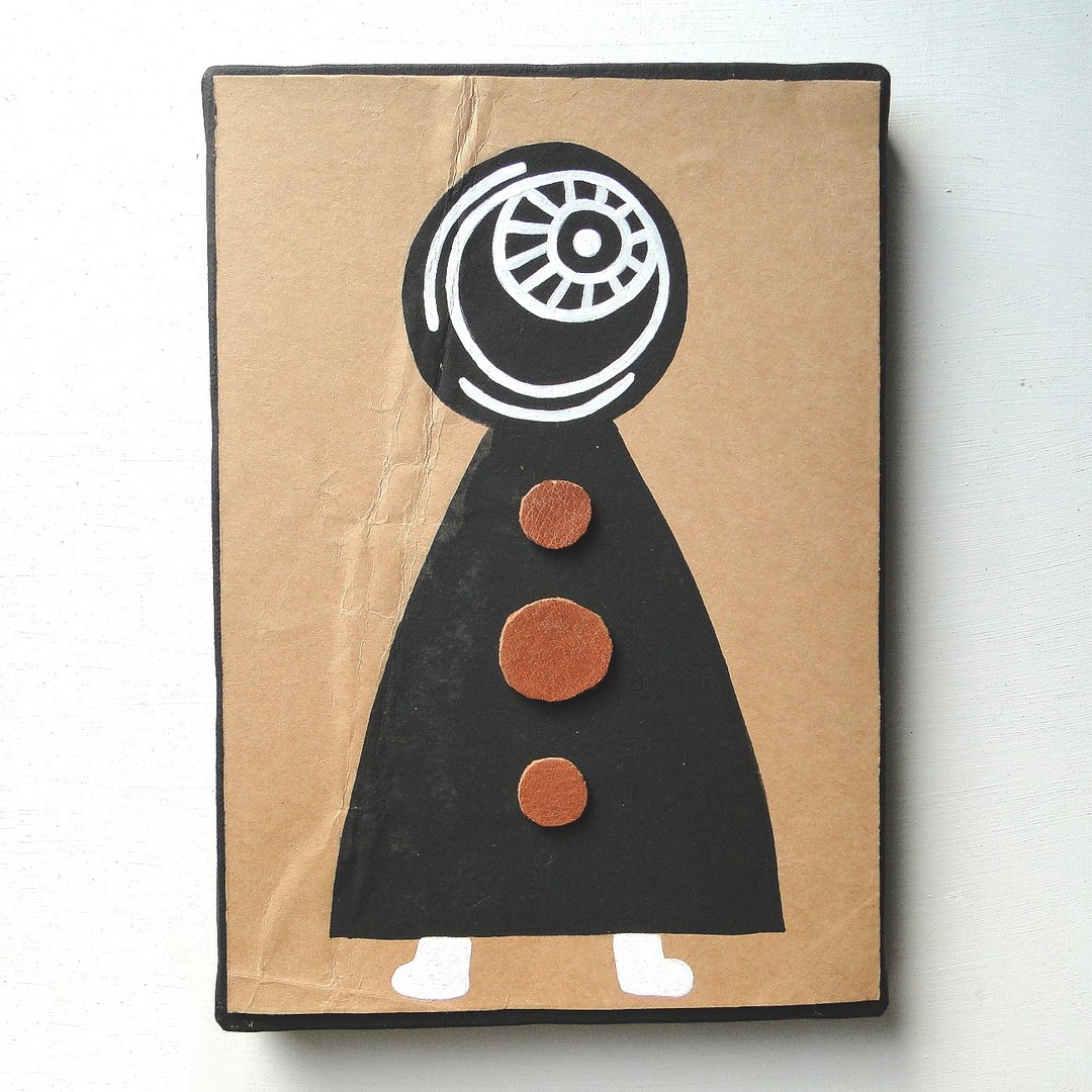 Damage Series Original Canvas No2 - 海报/装饰画/版画 - 纸 咖啡色