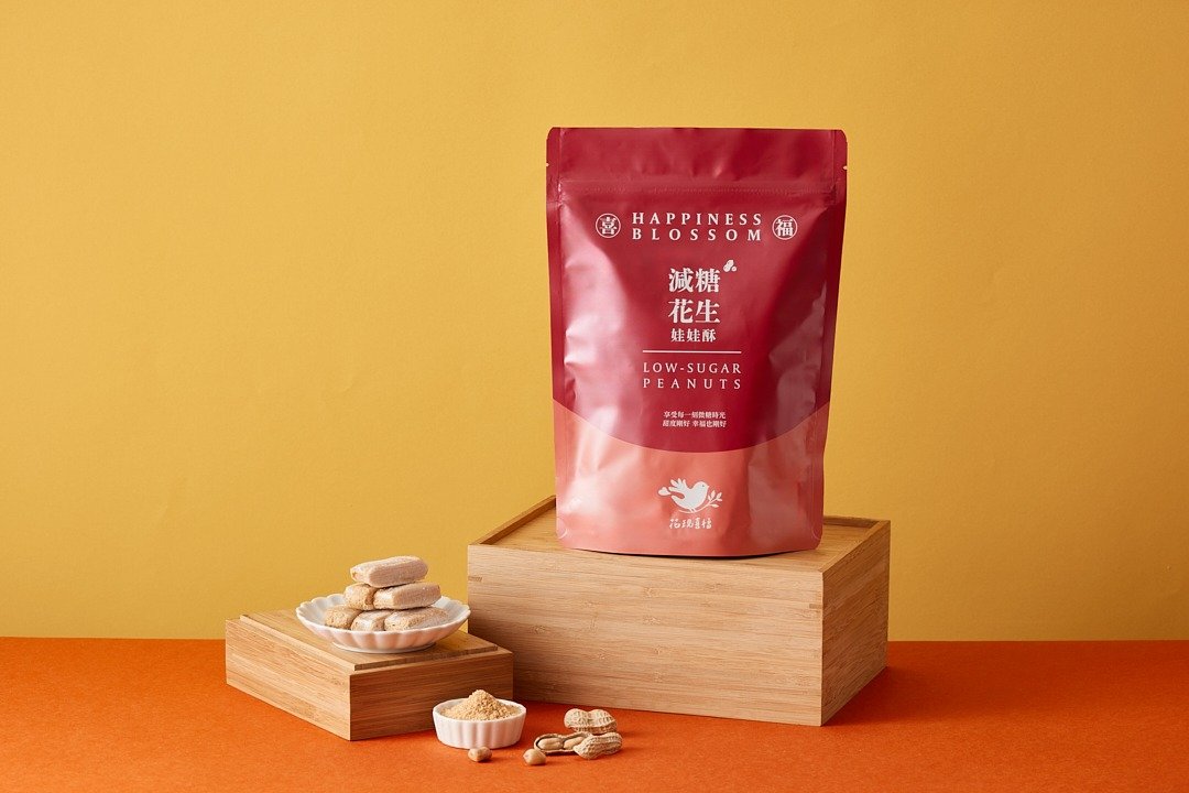 【邵庭直播限定】 花现喜福娃娃酥 自享袋装 300g - 零食/点心 - 新鲜食材 橘色