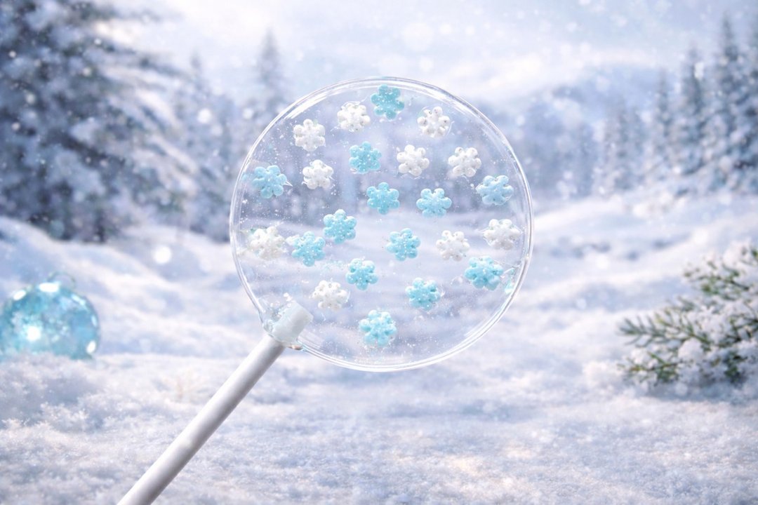 花漾棒棒糖－雪境心愿 - 零食/点心 - 新鲜食材 蓝色