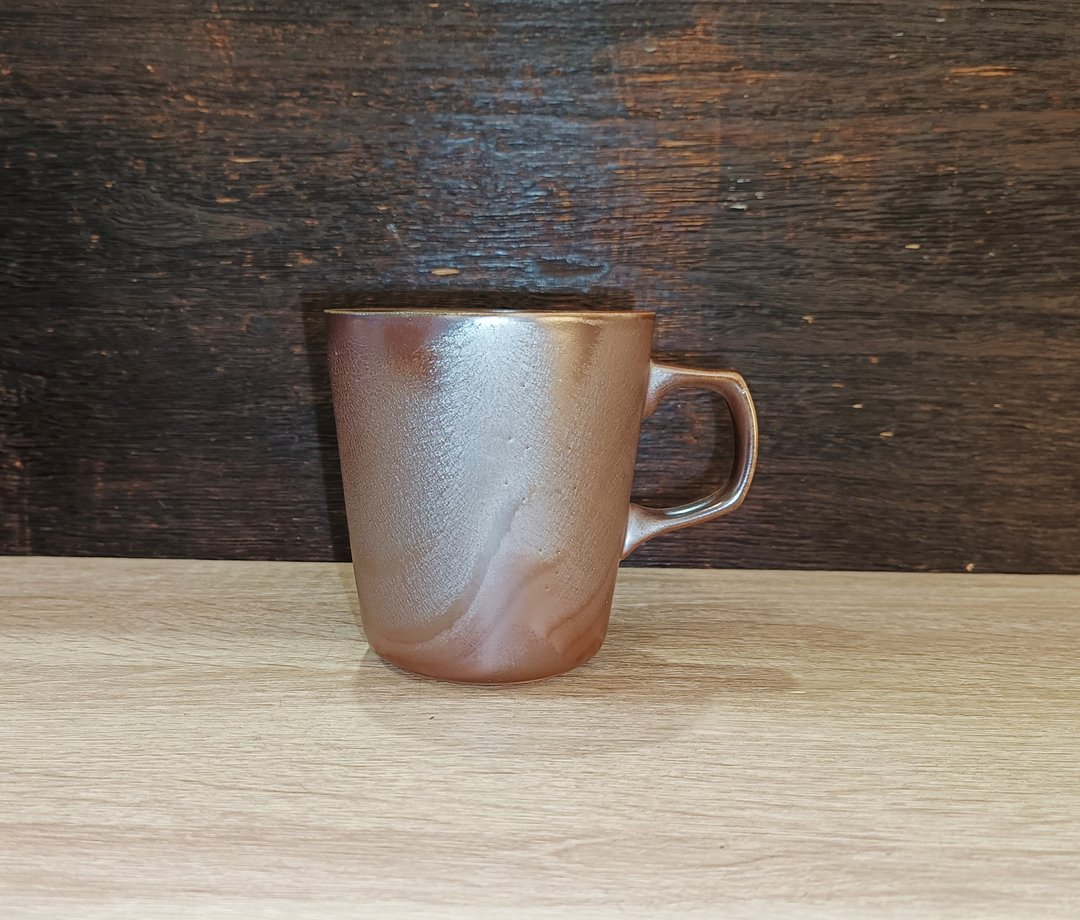 柴烧无釉马克杯-莺歌陶艺家李玟睿 - 咖啡杯/马克杯 - 陶 