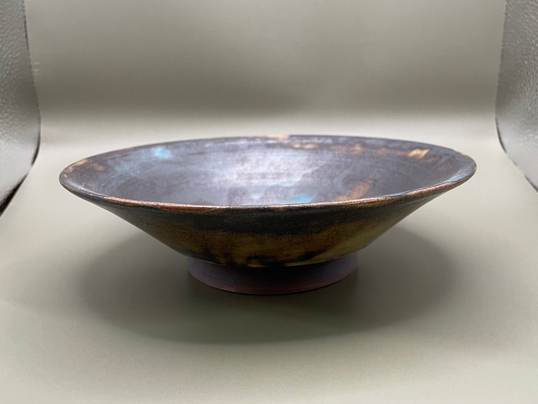 深海水壶20.5cm - 碗 - 陶 蓝色