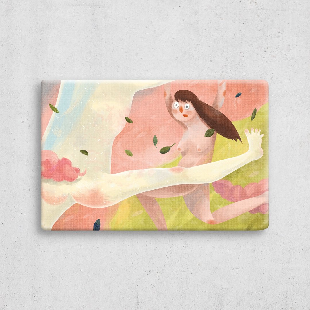 真正的爱 数位微喷无框画 - 墙贴/壁贴 - 防水材质 