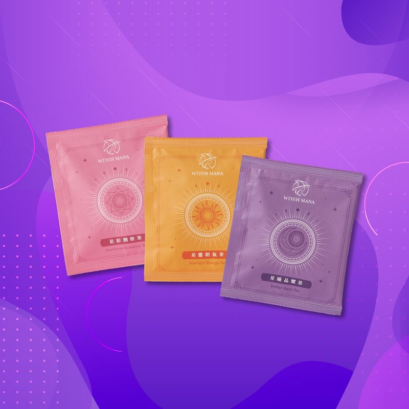 女巫玛娜-欢庆开幕-限时体验组 三包组合优惠价 机能茶 汉方茶 - 茶 - 其他材质 紫色