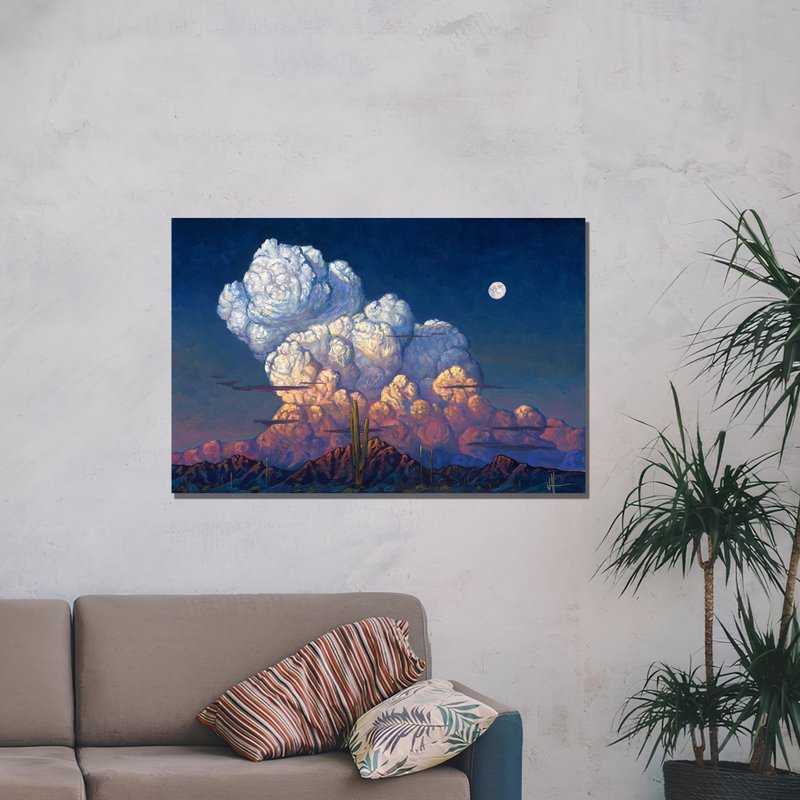 【限量版画】威廉霍金斯-仙人掌梦云 - 海报/装饰画/版画 - 其他材质 多色