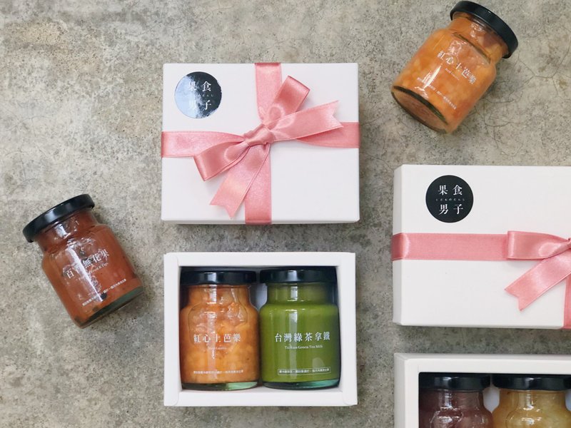 【周年庆 - Goody Bag】 - 桂花秋梨 果酱果干组合福袋│包邮85折 - 果酱/抹酱 - 新鲜食材 白色