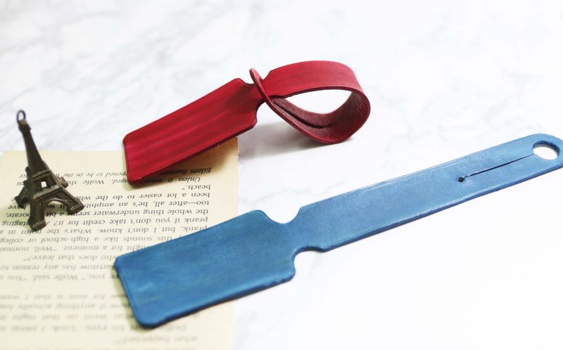 一起旅行皮革吊牌/飘带/皮革包课程/一人成团/新手友善 - 皮件 - 真皮 