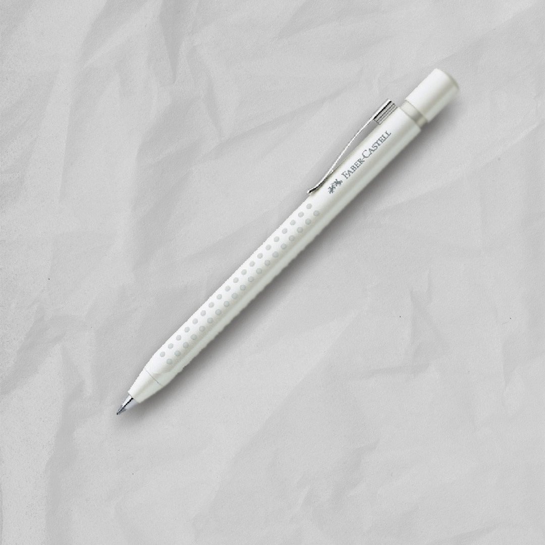 【Faber-Castell】领航员原子笔-珍珠白 (原厂正货) - 圆珠笔/中性笔 - 其他材质 白色