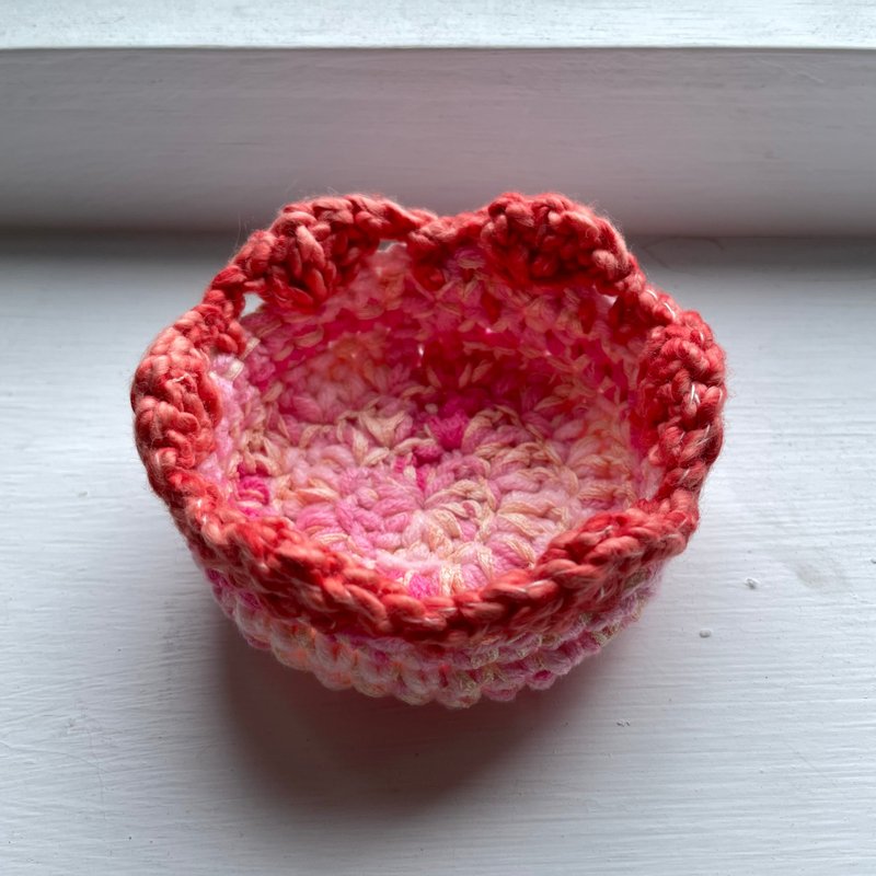 矿窝/置物篮-梅子黄时雨2 - 摆饰 - 棉．麻 粉红色