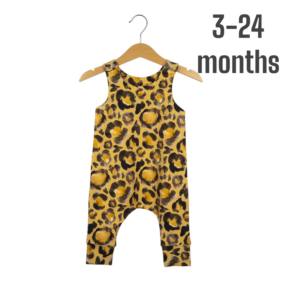 Leopard baby romper, baby boy romper, baby girl romper,baby overalls,kids romper - 包屁衣/连体衣 - 棉 多色