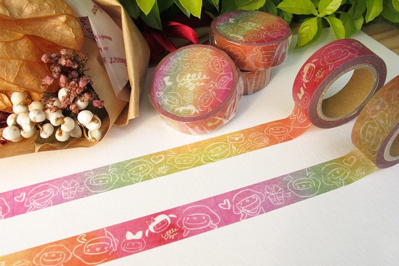 小蘑菇纸胶带－缤纷涂鸦 - 纸胶带 - 纸 