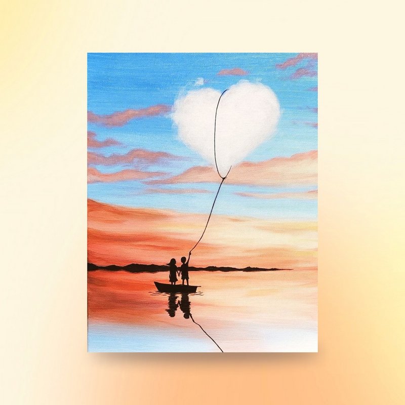 孵画室│台中画室│零基础绘画│主题课程-With You - 插画/绘画/写字 - 棉．麻 