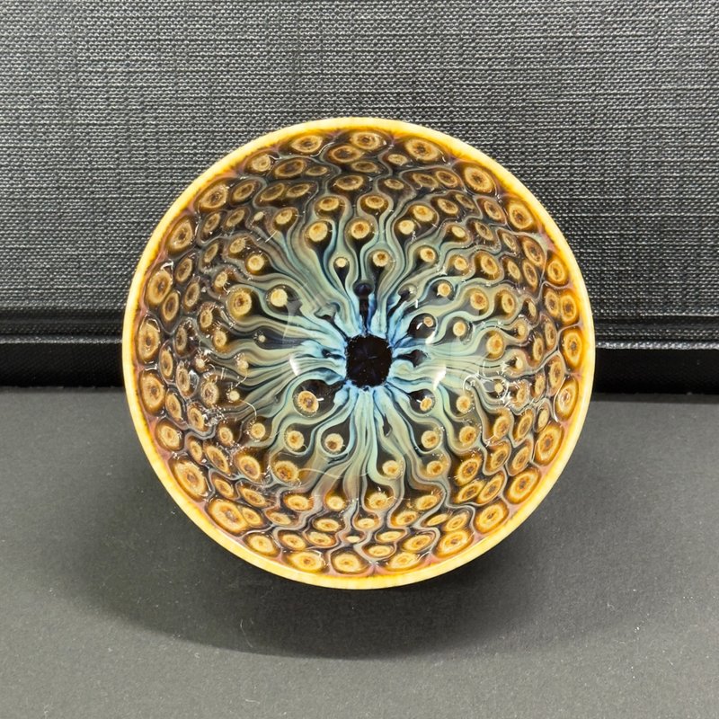 No. 04 / 孔雀系列 Peacock / 圆杯 70 ml - 茶具/茶杯 - 瓷 多色