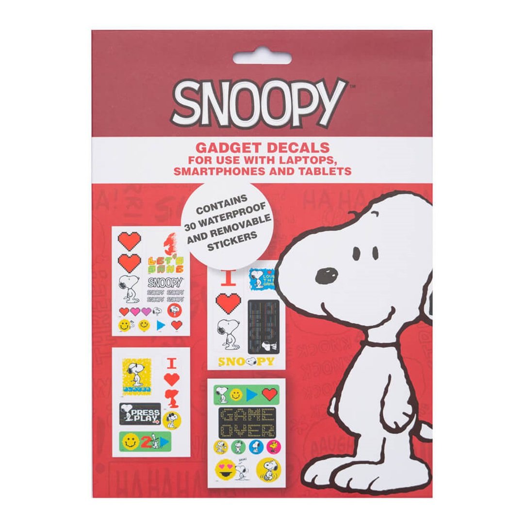 【史努比】SNOOPY 进口3C贴纸组/可重复贴黏 - 贴纸 - 其他材质 多色