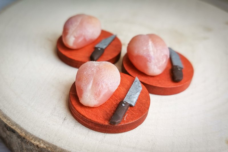 1/6 玩具屋食物生鸡胸肉芭比食物迷你鸡 - 其他 - 粘土 多色