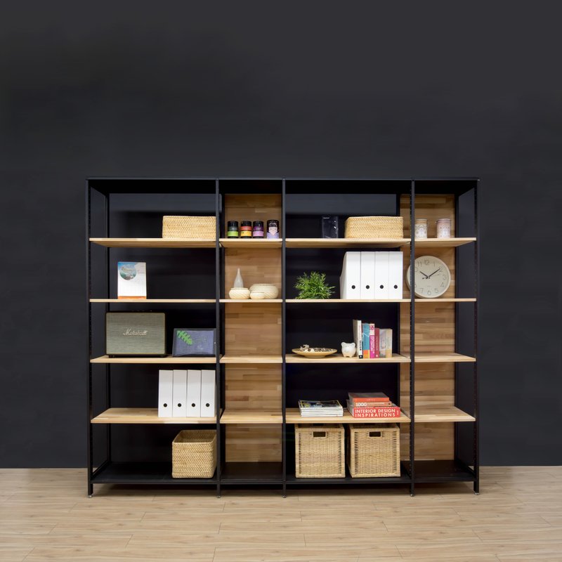 Creesor - Shido 40 工业风组合柜 书柜 展示柜 - 书架/书挡 - 其他金属 黑色