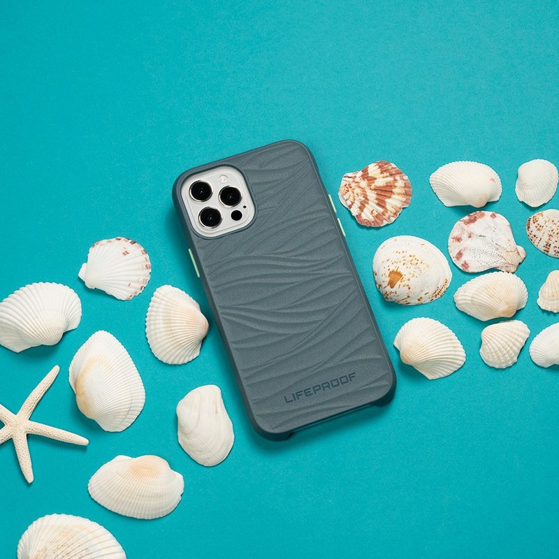 iPhone 12 系列 WAKE 防摔海洋再生保护壳-灰绿 - 手机壳/手机套 - 环保材料 多色