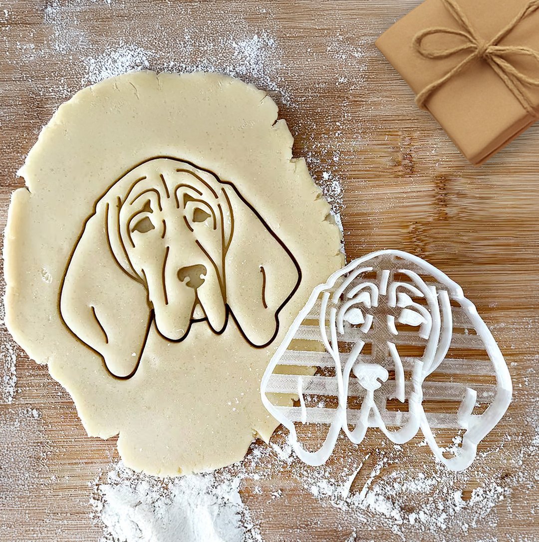 腊肠犬饼干压模，狗狗肖像压模，3D 打印 - 其他 - 塑料 