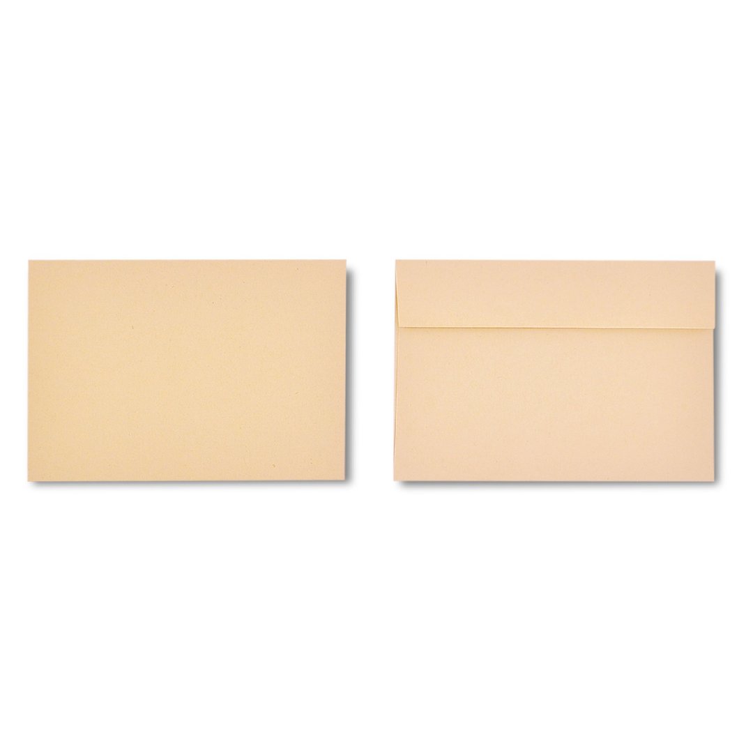 欧式牛皮信封 11x15.8cm 空白信封 明信片信封 50入一组 - 信封/信纸 - 纸 