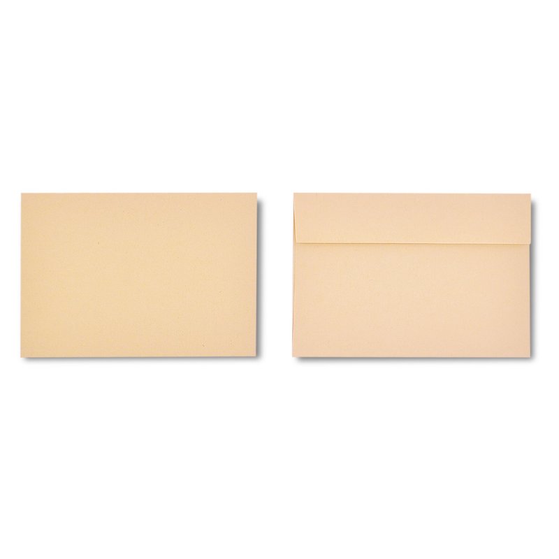 欧式牛皮信封 11x15.8cm 空白信封 明信片信封 50入一组 - 信封/信纸 - 纸 
