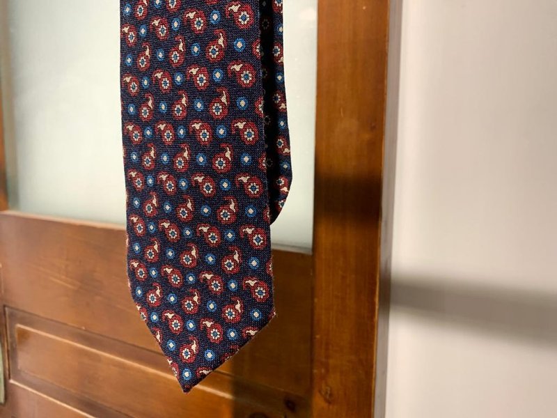 【绅装精选】复古羊毛领带 - 领带/领带夹 - 羊毛 多色