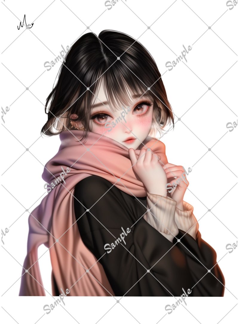 原创人物贴纸 - 贴纸 - 纸 