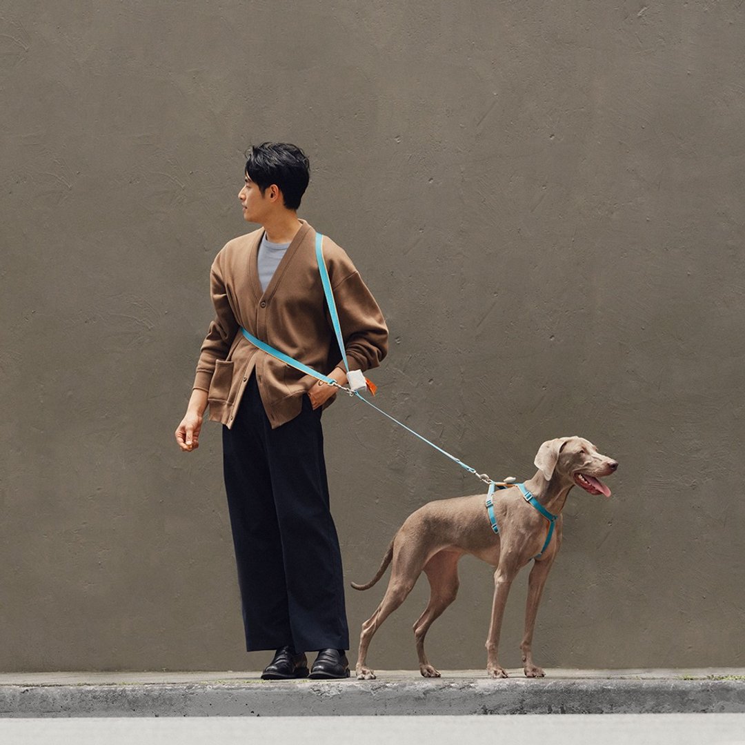 【tails&me 尾巴与我】新经典系列 犬猫共用多功能牵绳(共6色) - 项圈/牵绳 - 尼龙 多色