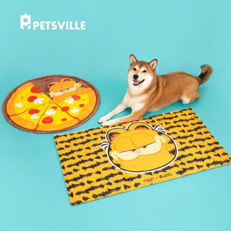 【Petsville派思维x加菲猫】加菲猫凉垫(共2款) 宠物冰垫 降温 - 其他 - 其他材质 橘色