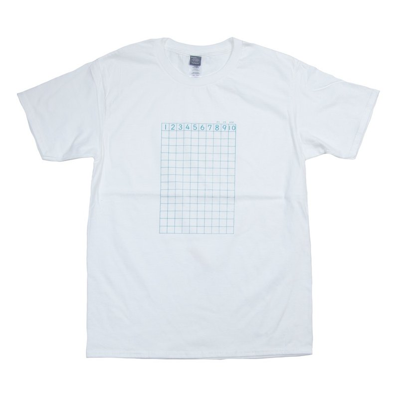 Sansu Note Unisex XS ~ XXXL / Ladies S ~ XL size Tcollector - 女装 T 恤 - 棉．麻 白色