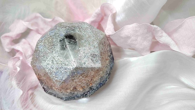 奥跟石 人鱼之心 疗育平静 (水晶树酯金属) - 其他家具 - 水晶 