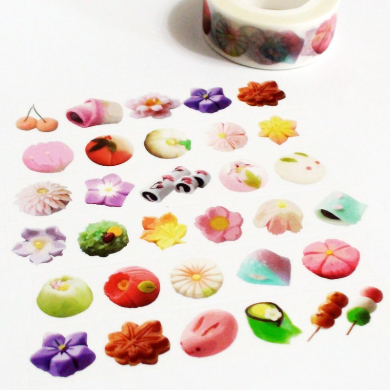 麒麟纸胶带 和菓子 - 纸胶带 - 纸 