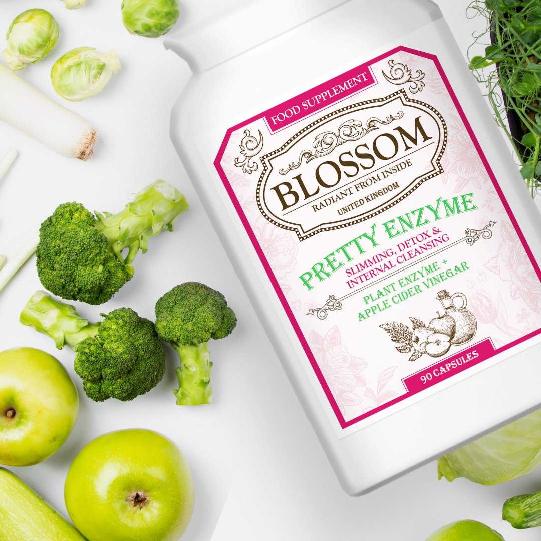 纤形排毒 | 英国Blossom Pretty Enzyme纤形酵素 (90粒) - 健康/养生 - 浓缩/萃取物 绿色