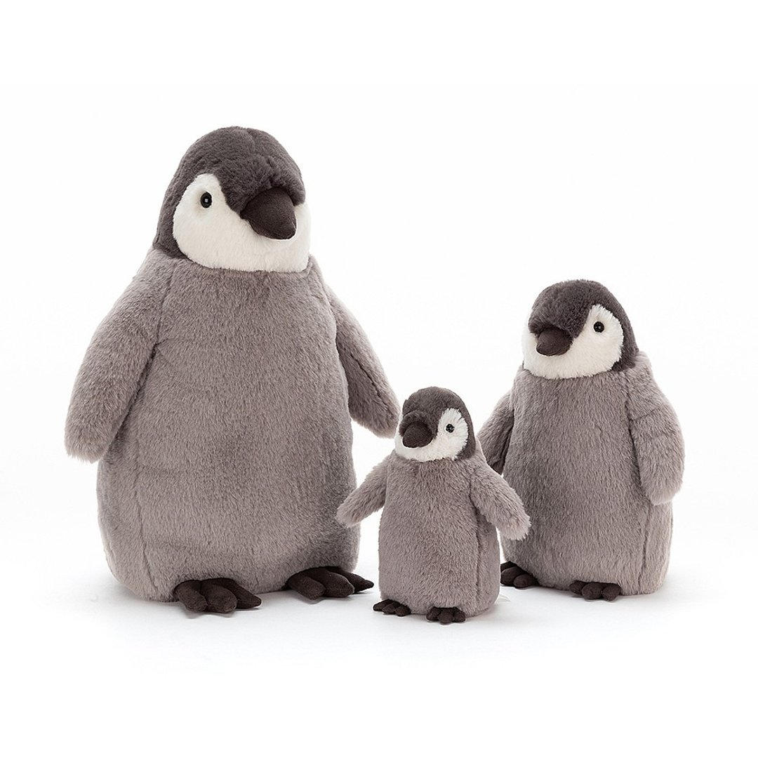 Percy Penguin 51cm 顽皮企鹅 - 玩偶/公仔 - 聚酯纤维 灰色