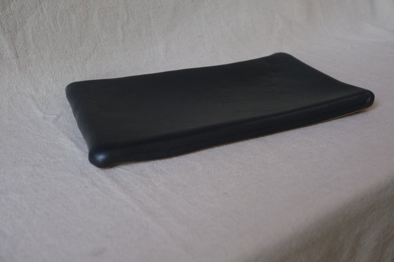 土版黑盘、茶承 - 茶具/茶杯 - 陶 