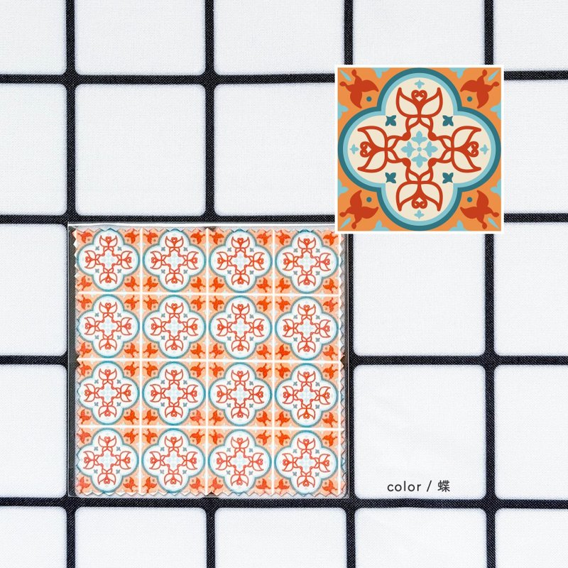 超细纤维擦拭布 蝴蝶 - 眼镜盒/眼镜布 - 其他人造纤维 橘色