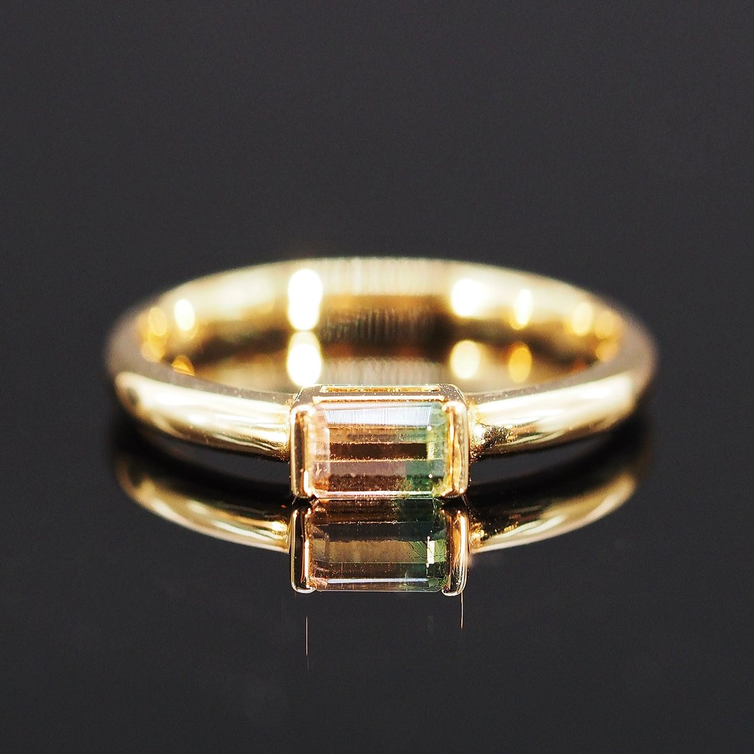 18K金电气石糖果戒指 18K Gold The Tourmaline Candy Ring - 戒指 - 贵金属 