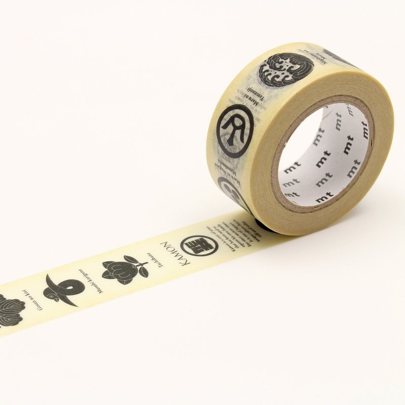 mt 和纸胶带 ex【家纹 (MTEX1P144)】 2018SS - 纸胶带 - 纸 黄色