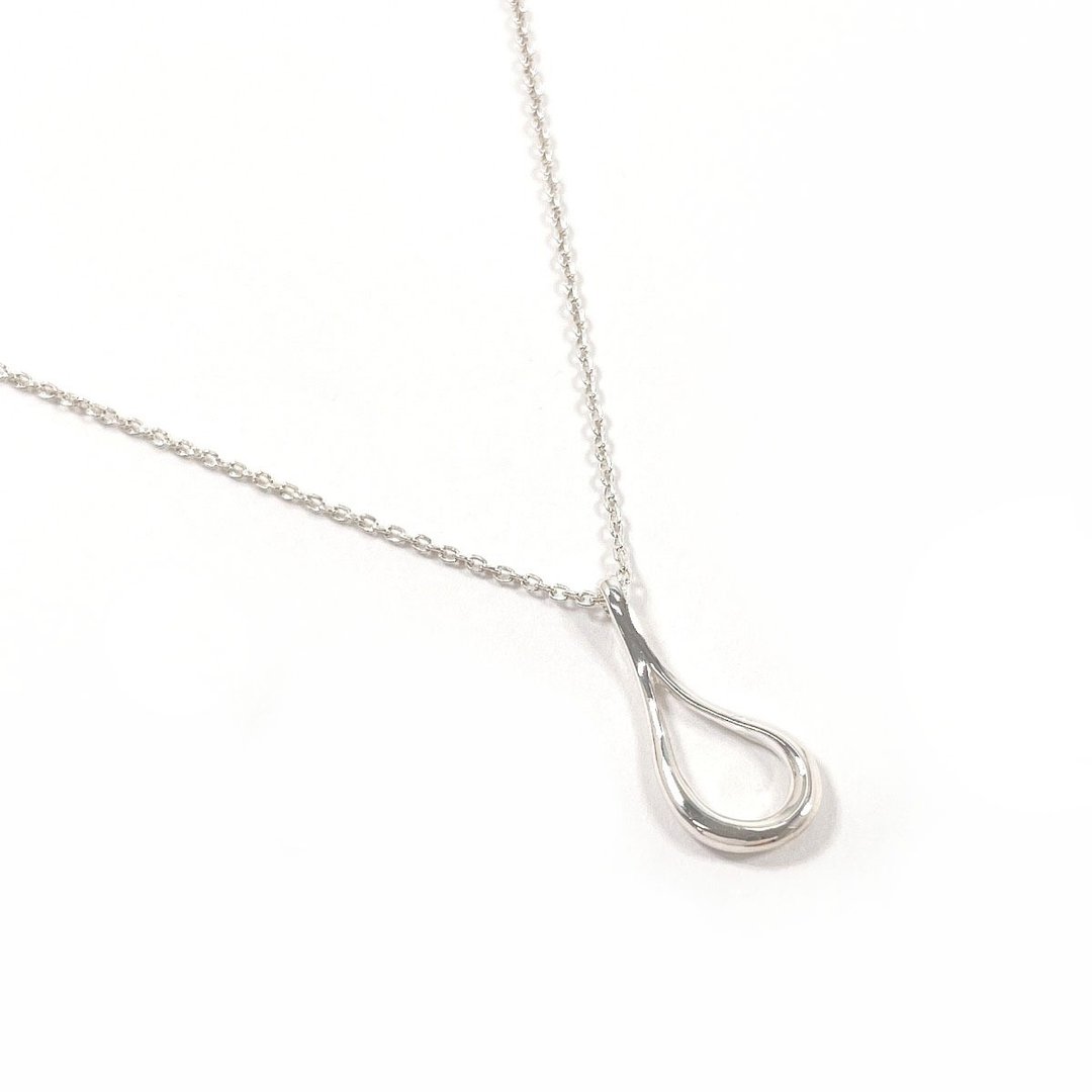 【日本直送 二手美品】蒂芙尼 TIFFANY&Co. 项链 Open Tear Drop Elsa Peretti 银 925 饰品 - 项链 - 纯银 银色