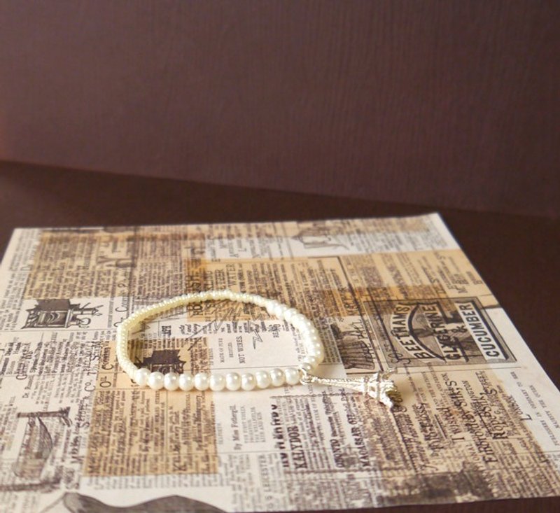 Light you up 多搭配系列-就去巴黎吧手环 SL262 - 手链/手环 - 其他材质 